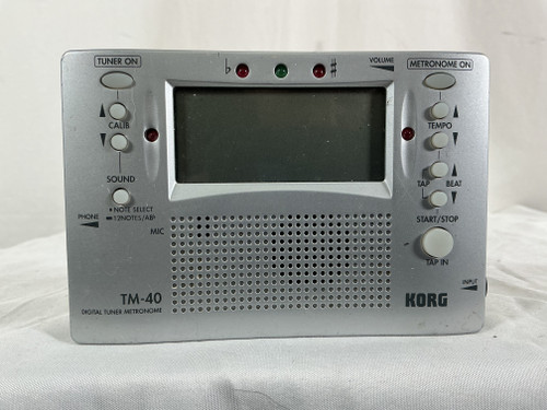 Vist Large View of Product Image Which is Used Korg TM-40 TUNER Guitar Accessory