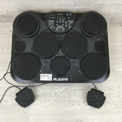 Vist Large View of Product Image Which is Used Alesis COMPACTKIT 7 Electronic Pad Kit