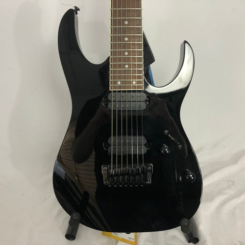 Vist Large View of Product Image Which is Used Ibanez 7321 Super S Electric Guitar Black 6-String