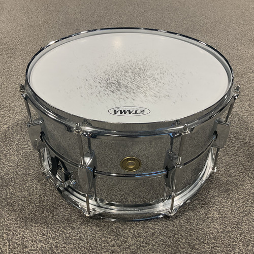Vist Large View of Product Image Which is Used TAMA METALWORKS 8 X 14 STEEL Snare Drum