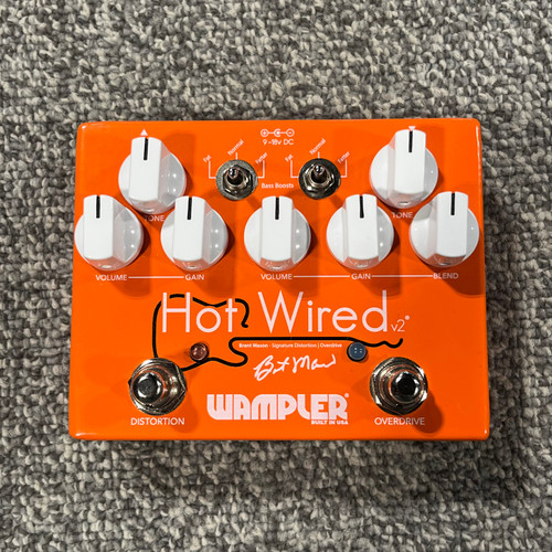 Vist Large View of Product Image Which is Used WAMPLER HOT WIRED V2 Guitar Overdrive and Distortion Pedal