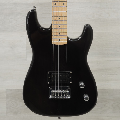 Vist Large View of Product Image Which is Used Sawtooth Rise Electric Guitar Black