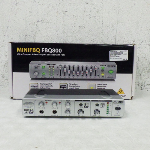 Vist Large View of Product Image Which is Used Behringer MINIFBQ FBQ800 Pro Sound Effects Unit