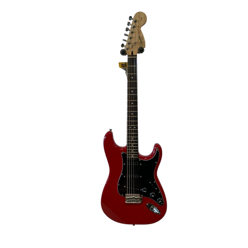 Vist Large View of Product Image Which is Used Squier AFFINITY STRAT S Type Electric Guitar Red 6-String
