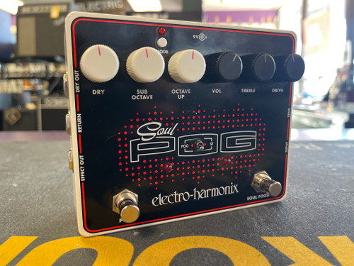Vist Large View of Product Image Which is Used Electro Harmonix (E/H) SOUL POG Distortion Pedal
