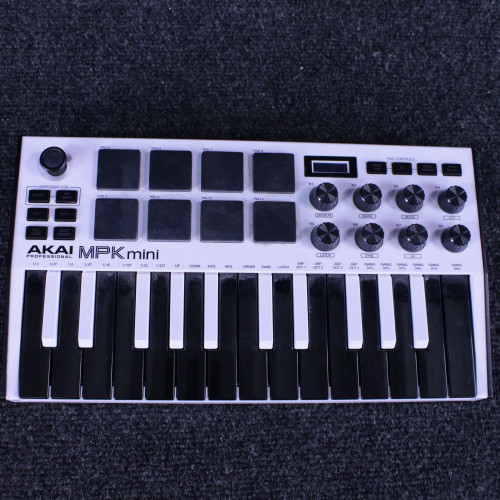 Vist Large View of Product Image Which is Used Akai MPK MINI Compact Controller Compact