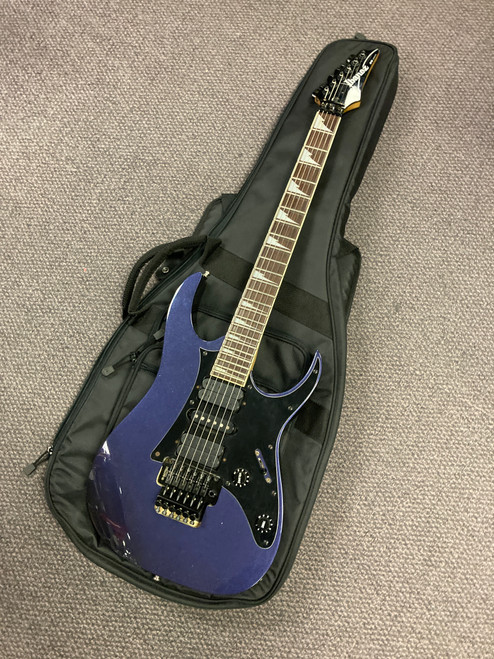 Vist Large View of Product Image Which is Used Ibanez AS IS RG370DX W/UPGRADES Super S Electric Guitar Blue 6-String