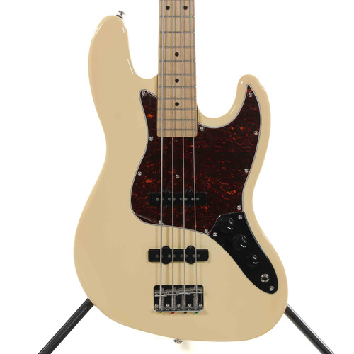 Vist Large View of Product Image Which is Used G&L PLACENTIA JB J Type Bass Guitar White 4-String