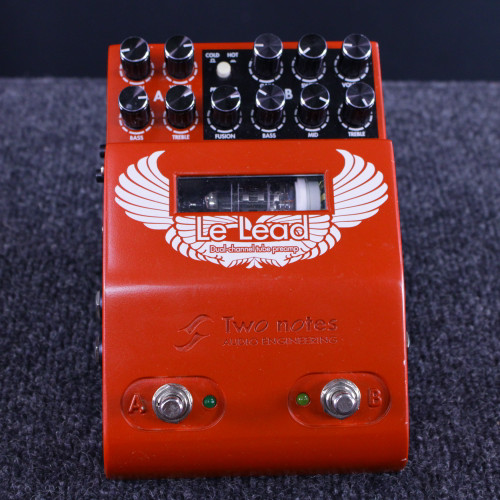 Vist Large View of Product Image Which is Used Two Notes LE LEAD PREAMP PEDAL Guitar PreAmp Pedal