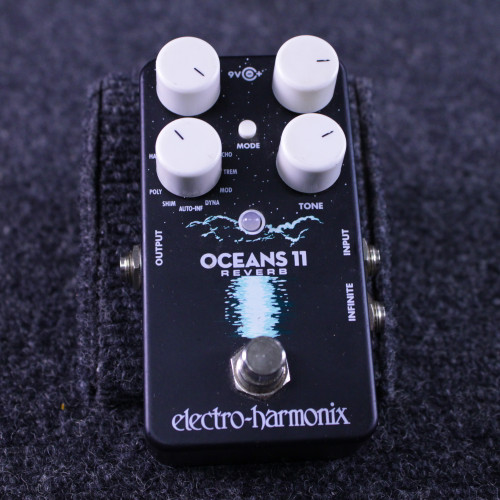 Vist Large View of Product Image Which is Used Electro Harmonix (E/H) OCEANS 11 REVERB PEDAL Reverb Pedal
