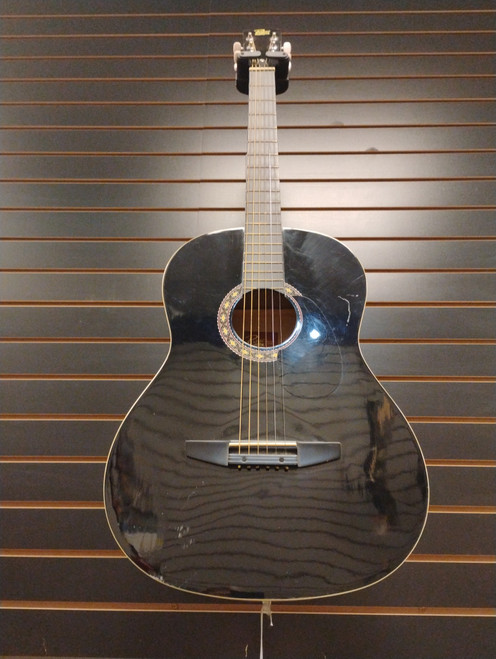 Vist Large View of Product Image Which is Used Rogue RAG-B Acoustic Guitar Black