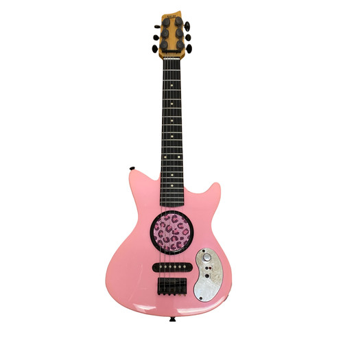 Vist Large View of Product Image Which is Used First Act DISCOVERY W/BUILT IN AMP Electric Guitar Pink 6-String