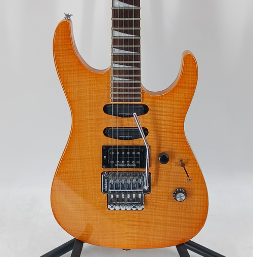 Vist Large View of Product Image Which is Used Jackson DK2 TRANS AMBER 1990S Vintage Super S Electric Guitar Amber 6-String