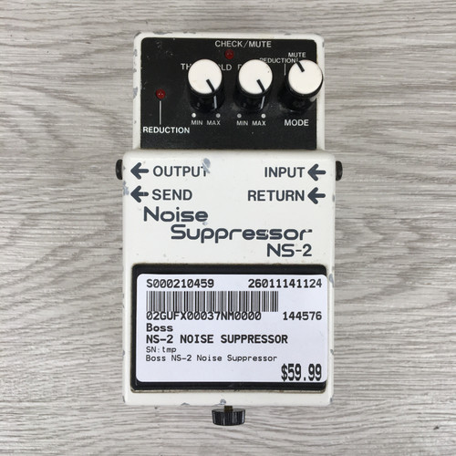 Vist Large View of Product Image Which is Used Boss NS-2 NOISE SUPPRESSOR Noise Reduction Pedal