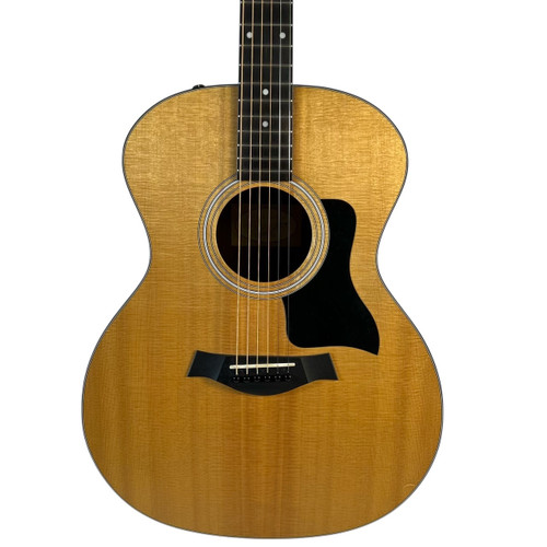 Vist Large View of Product Image Which is Used 2016 Taylor 114E Solid Top Acoustic Guitar Natural