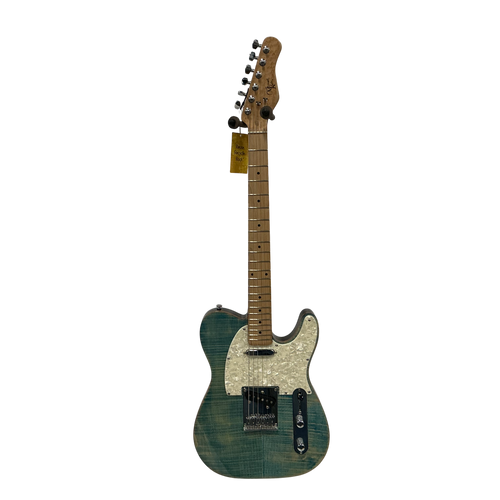 Vist Large View of Product Image Which is Used Michael Kelly TELECASTER T Type Electric Guitar Green 6-String