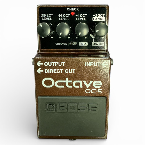 Vist Large View of Product Image Which is Used Boss OC-5 Octave Pedal