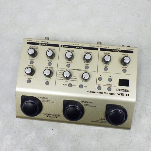 Vist Large View of Product Image Which is Used Boss Ve-8 Acoustic Singer 