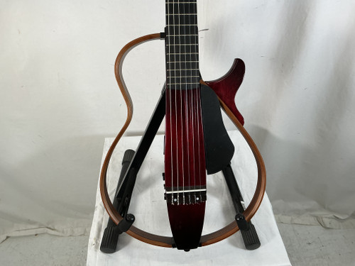 Vist Large View of Product Image Which is Used Yamaha SLG200N SILENT GUITAR Laminate Top Acoustic Guitar Wood