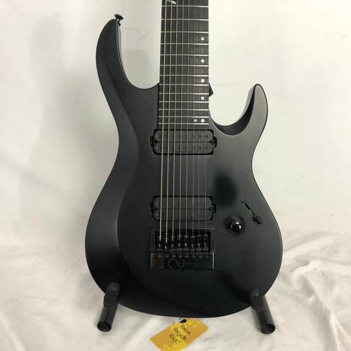 Vist Large View of Product Image Which is Used Kiesel ARIES 8 STRING W EVERTUNE S Type Electric Guitar Black 8-String