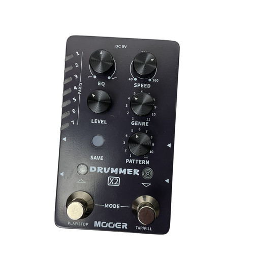 Vist Large View of Product Image Which is Used Mooer DRUMMER X2 Guitar Effects Pedal