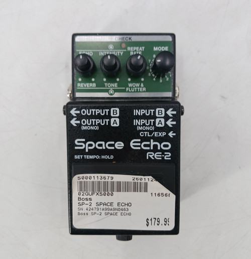 Vist Large View of Product Image Which is Used Boss SP-2 SPACE ECHO Echo Pedal