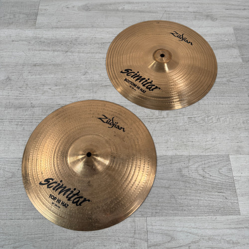 Vist Large View of Product Image Which is Used Zildjian Scimitar Hi-hats - 14-inch