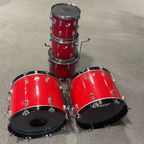 Vist Large View of Product Image Which is Used LUDWIG 80s ROCKER II 5 PC Drum Set
