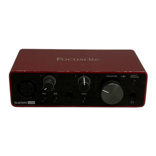 Vist Large View of Product Image Which is Used Focusrite Scarlett Solo 3rd Gen Computer Interface 