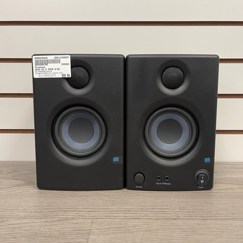 Vist Large View of Product Image Which is Used - Presonus ERIS E3.5 PAIR W/AC Powered Studio Monitors