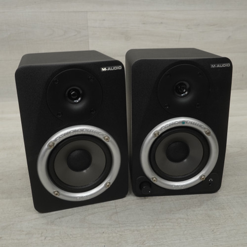 Vist Large View of Product Image Which is Used M-audio Studiophile DX4 Powered Studio Monitor Pair