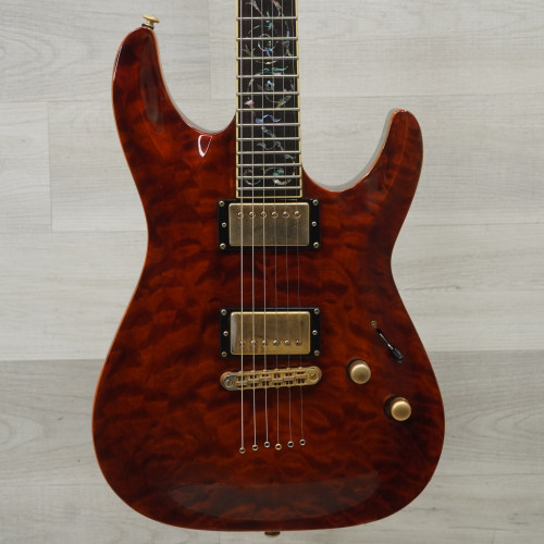 Vist Large View of Product Image Which is Used Schecter C-1 Classic Electric Guitar Amber