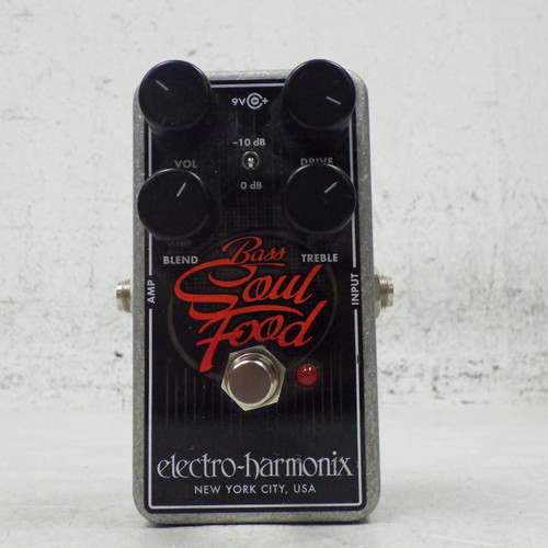 Vist Large View of Product Image Which is Used Electro Harmonix (e/h) Bass Soul Food Overdrive Pedal