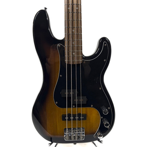 Vist Large View of Product Image Which is Used Squier Affinity Precision Bass Guitar Sunburst 4-String