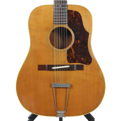 Vist Large View of Product Image Which is Used Gibson B-45-12 Vintage Solid Top Acoustic Guitar Natural