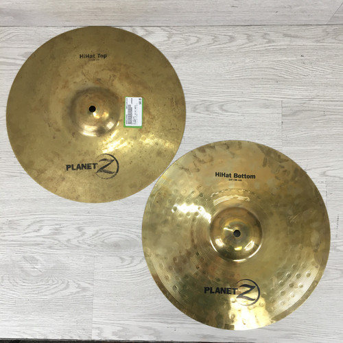 Vist Large View of Product Image Which is Used Zildjian Planet Z 14" Hi Hat Cymbals
