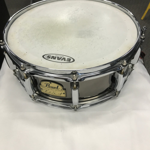 Vist Large View of Product Image Which is Used Pearl CHAD SMITH SNARE Metal Snare Drum 14"