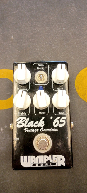 Vist Large View of Product Image Which is Used Wampler BLACK 65 VINTAGE OVERDRIVE Distortion Pedal