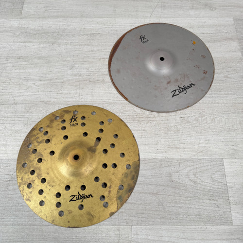 Vist Large View of Product Image Which is Used Zildjian FX Stack Cymbals - 12-inch