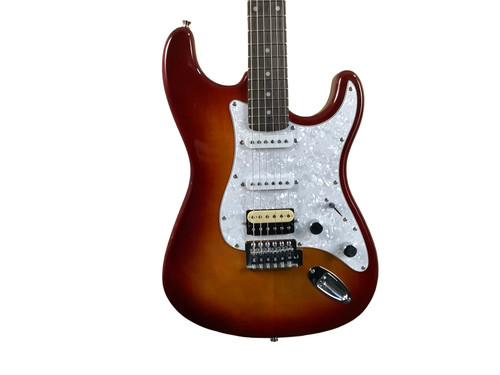 Vist Large View of Product Image Which is Used Washburn S TYPE Electric Guitar Sunburst 6-String