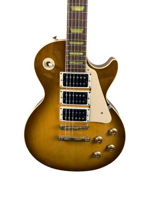 Vist Large View of Product Image Which is Used Gibson LES PAUL CLASSIC 3 PICKUP Electric Guitar Honey Burst 6-String
