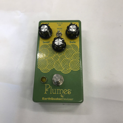 Vist Large View of Product Image Which is Used Earthquaker Devices PLUMES Overdrive Pedal