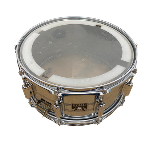 Vist Large View of Product Image Which is Used Tama IMPERIALSTAR 6.5 X 14 10 Lug SNARE MIJ Vintage Metal Snare Drum 14"