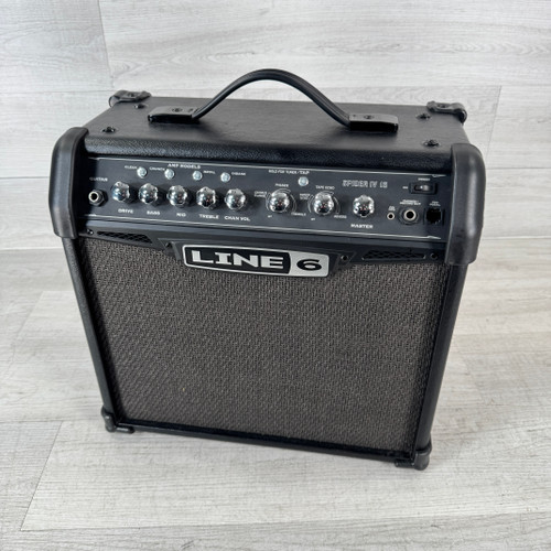 Vist Large View of Product Image Which is Used Line 6 Spider IV 15 - 1 x 8-inch 15-watt Guitar Combo Amplifier