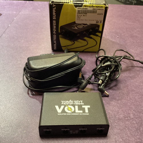 Vist Large View of Product Image Which is Used Ernie Ball VOLT Pedal Power Supply