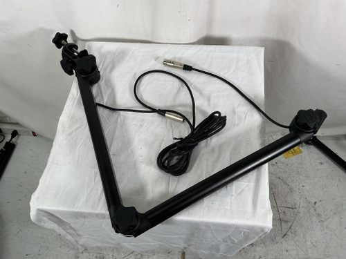 Vist Large View of Product Image Which is Used Gator FRAME WORKS DESKTOP BOOM STAND Microphone Stand