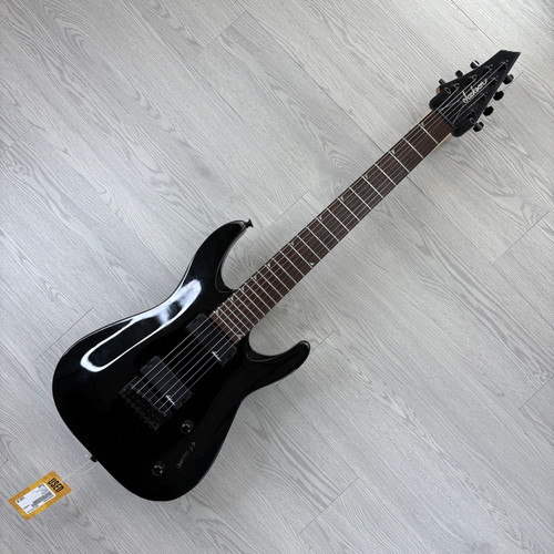 Vist Large View of Product Image Which is Used Jackson JS22-7 Black Super Strat Electric Guitar