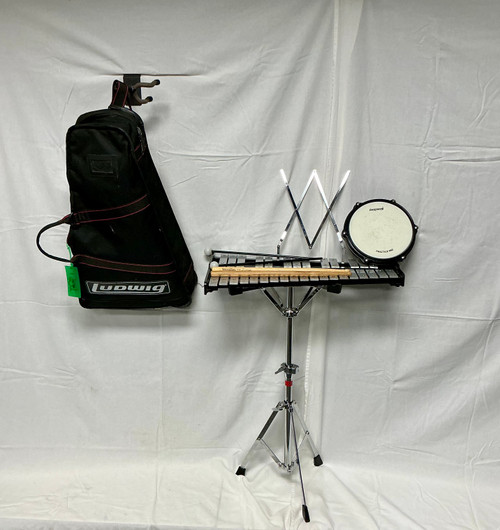 Vist Large View of Product Image Which is Used Ludwig 32 KEY BELLS STUDENT KIT Percussion Instrument