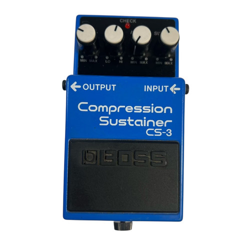 Vist Large View of Product Image Which is Used Boss CS-3 COMPRESSION SUSTAINER Pedal