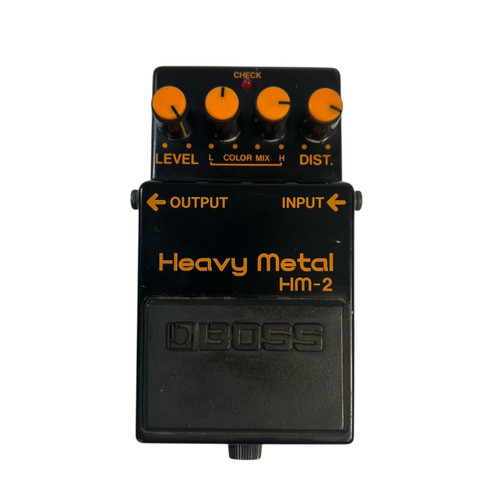 Vist Large View of Product Image Which is Used Boss HM-2 HEAVY METAL Distortion Pedal
